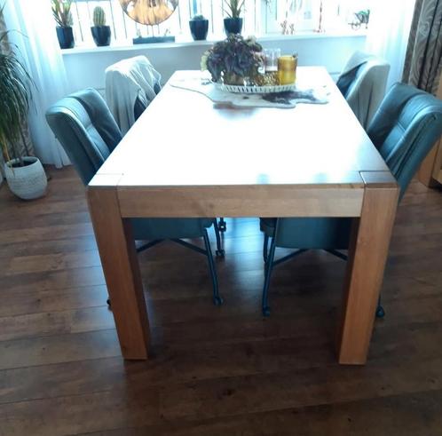 Grote op maat gemaakte eetkamertafel 2m x 1m, Huis en Inrichting, Tafels | Eettafels, Gebruikt, 200 cm of meer, Vijf personen of meer