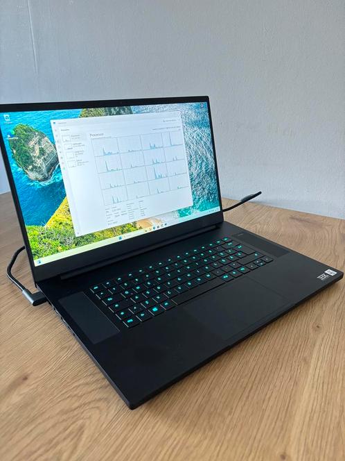 High end Razer Blade PRO| i7/RTX3080. 32GB RAM. 360HZ, Computers en Software, Windows Laptops, Zo goed als nieuw, 17 inch of meer