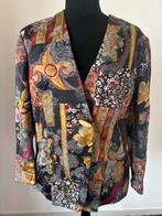 Vintage Blazer Patchwork Aloe Collection - Maat 44, Kleding | Dames, Overige kleuren, Maat 42/44 (L), Ophalen of Verzenden, Zo goed als nieuw
