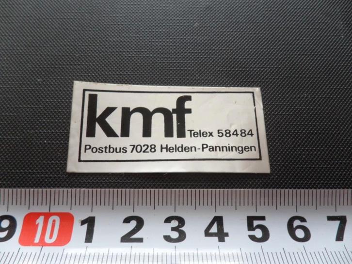 sticker helden panningen KMF, Verzamelen, Stickers, Zo goed als nieuw, Ophalen