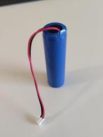 18650 Lithium ion batterij, 3.7 V 2200 mAh, met aansluiting., Ophalen of Verzenden, Nieuw, Oplaadbaar