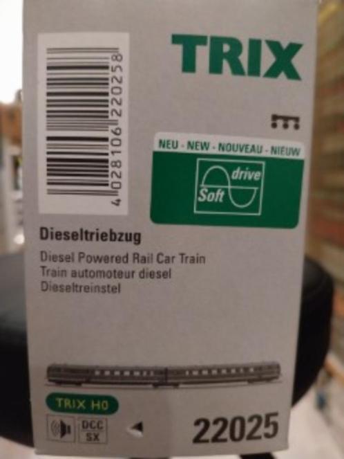 Trix 22025  VT04 digitaal Sound, Hobby en Vrije tijd, Modeltreinen | H0, Nieuw, Locomotief, Gelijkstroom, Trix, Ophalen of Verzenden