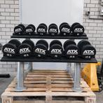 ATX Urethane Dumbells set  + professionele dumbels opbergrek, Sport en Fitness, Ophalen, Zo goed als nieuw, Dumbbell