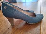 No Stress blauwe pump, leer, memory foam, mt 42, nette staat, Kleding | Dames, Schoenen, Pumps, Blauw, Ophalen of Verzenden, Zo goed als nieuw