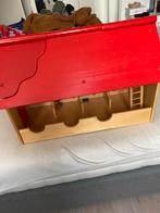 Duurzame Houten Boerderij met Dieren & Tractor, Kinderen en Baby's, Ophalen, Gebruikt