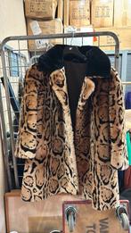Mooie bontjas luipaard, Kleding | Dames, Jassen | Winter, Ophalen of Verzenden, Zo goed als nieuw, Maat 38/40 (M), Bruin