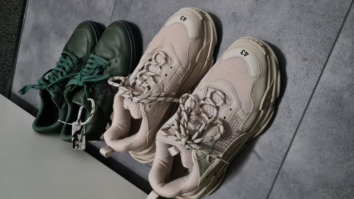 Balenciaga schoenen heren maat 43 gedragen maar goeie staat, Kleding | Heren, Schoenen, Zwart, Ophalen