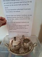 Verzilverd Koffie- en Melkstel met Lepel, Antiek en Kunst, Ophalen of Verzenden, Zilver