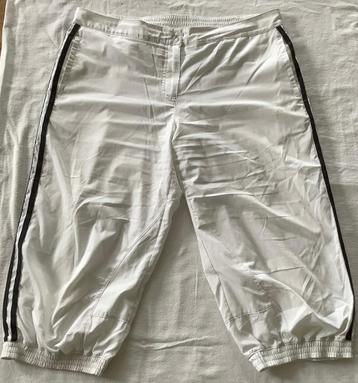 3/4 witte climacool Adidas sportbroek maat L met 4 zakken beschikbaar voor biedingen