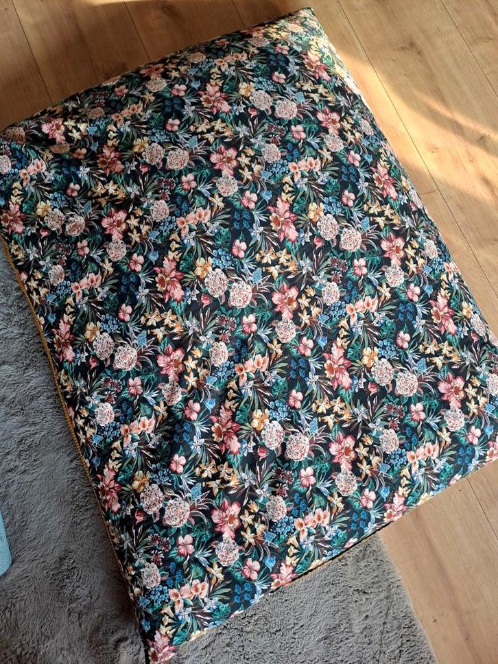 Zitzak, origineel zelf gemaakt, Huis en Inrichting, Woonaccessoires | Kussens, Zo goed als nieuw, Rechthoekig, Ophalen