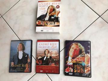 André Rieu. The best of Live. 3dvd’s in een box beschikbaar voor biedingen