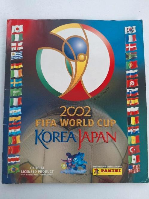 Panini Korea Japan 2002 (Noord en Zuid Amerikaanse versie), Verzamelen, Sportartikelen en Voetbal, Gebruikt, Poster, Plaatje of Sticker