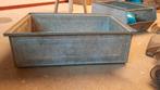 Zinken bak groot, Huis en Inrichting, Woonaccessoires | Kisten, Ophalen, Minder dan 50 cm, Gebruikt, 50 tot 100 cm
