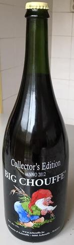 big chouffe - collectors edition 2012 - ongeopend, Verzamelen, Biermerken, Ophalen of Verzenden, Nieuw, Flesje(s), Overige merken