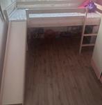 Verhoogd bed met glijbaan icl nieuw matras, Ophalen of Verzenden, Zo goed als nieuw