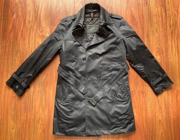 Esprit Trenchcoat Jas Zwart Maat 52 M/L beschikbaar voor biedingen