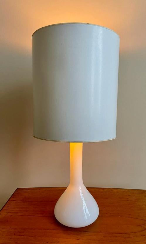 Vintage tafellamp, Kastrup Holmegaard, Deens design 1960's, Huis en Inrichting, Lampen | Tafellampen, Gebruikt, Minder dan 50 cm
