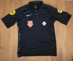 KNVB Official SR / ASR Polo (Kort) Zwart scheidsrechter, Kleding | Heren, Sportkleding, Zwart, Nike, Ophalen of Verzenden, Zo goed als nieuw