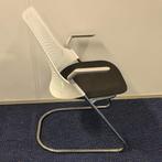 Herman Miller Sayl Vergaderstoel Zwart Wit Chroom, Ophalen of Verzenden, Zwart, Metaal, Vijf, Zes of meer stoelen