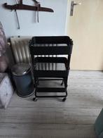 Trolley rolkarretje zwart, Ophalen, Gebruikt