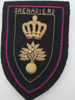Borstzakhanger Grenadiers, Verzamelen, Militaria | Algemeen, Verzenden, Landmacht, Nederland, Embleem of Badge