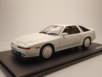 1:18 Toyota Supra 3.0GT Turbo A (MA70) Pearl white IG Model! beschikbaar voor biedingen