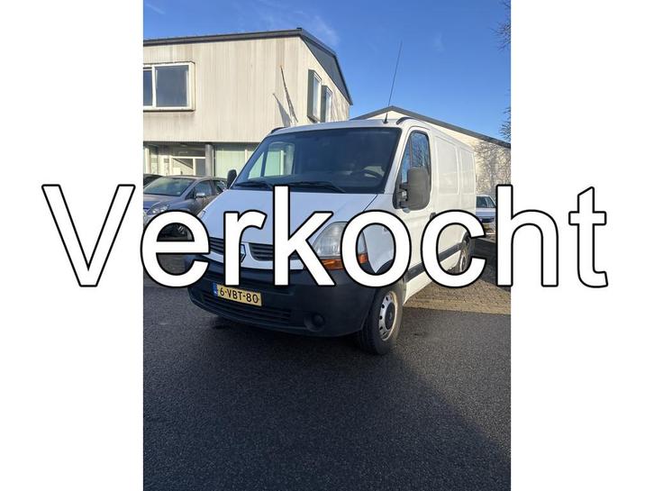 Renault Master T28 2.5 dCi L1H1 Airco. Keurig nette en perfe, Auto's, Bestelauto's, Bedrijf, ABS, Airconditioning, Alarm, Boordcomputer