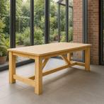 Steigerhouten eettafel van 250cm incl. nano-coating, 100 tot 150 cm, Ophalen of Verzenden, Vijf personen of meer, Rechthoekig