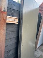 Hardhouten deur, Tuin en Terras, Tuinpoorten, Ophalen, Zo goed als nieuw, Hout, 150 tot 200 cm