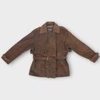 Serge Hervet heren jas maat M (100% leer), Tweedehands, Bruin, Maat 48/50 (M), Ophalen of Verzenden