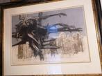 Ru van Rossem, Bedoeien vrouwen op de weg naar de markt, Antiek en Kunst, Kunst | Etsen en Gravures, Ophalen