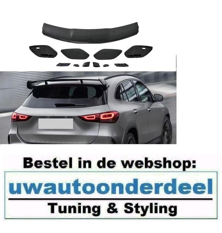 Achterklep Spoiler AMG Look Dakspoiler Voor MB GLA Klasse H2, Auto diversen, Tuning en Styling, Verzenden