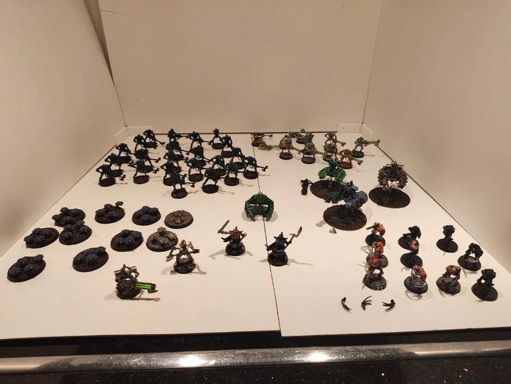 Necron leger, Hobby en Vrije tijd, Wargaming, Gebruikt, Warhammer 40000, Figuurtje(s), Ophalen