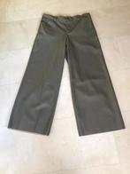 Groene vegan broek mt. L van Femmes du sud, Kleding | Dames, Maat 38/40 (M), Ophalen of Verzenden, Zo goed als nieuw, Lang