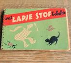 Wat lapje stof beleefde kabouter vintage boekje jaren 40, Antiek en Kunst, Ophalen of Verzenden