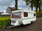 | Tabbert Comtesse Tandemasser Caravan | Zwarte cross/export, Caravans en Kamperen, Dwarsbed, Particulier, Rondzit, Koelkast