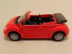 Volkswagen New beetle cabrio 1:43 Cararama rood, Ophalen of Verzenden, Zo goed als nieuw, Auto, Overige merken