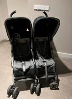 Cybex Tweelingbuggy incl voetenzak, Kinderen en Baby's, Buggy's, Ophalen, Gebruikt, Overige merken, Verstelbare rugleuning
