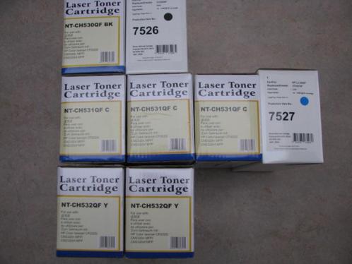 Nog 6 huismerk toner HP CP2025-CM2320 (HP 304A) CC531A-CC532, Computers en Software, Printerbenodigdheden, Nieuw, Toner, Ophalen of Verzenden