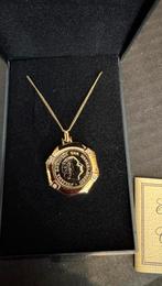 Vergulde juliana hanger, echtheids certificaat en box.., Ophalen, Overige materialen, Overige voorstellingen, Zo goed als nieuw