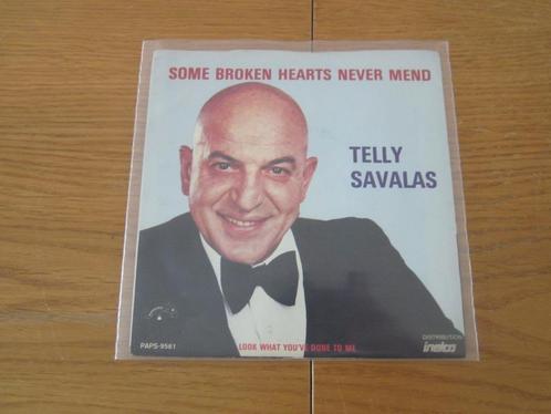 Telly Savalas - Some Broken Hearts Never Mend Holland Single, Cd's en Dvd's, Vinyl Singles, Gebruikt, Single, Pop, 7 inch, Ophalen