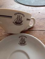 Vintage Schipluiden Kop & Schotel Porselein 1960+, Antiek en Kunst, Ophalen of Verzenden