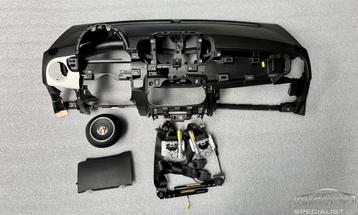 Fiat 500 Abarth 2015+ airbag set dashboard gordelspanner spa beschikbaar voor biedingen