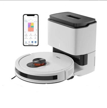 Robotstofzuiger met Dweilfunctie en Automatisch Leegstation beschikbaar voor biedingen