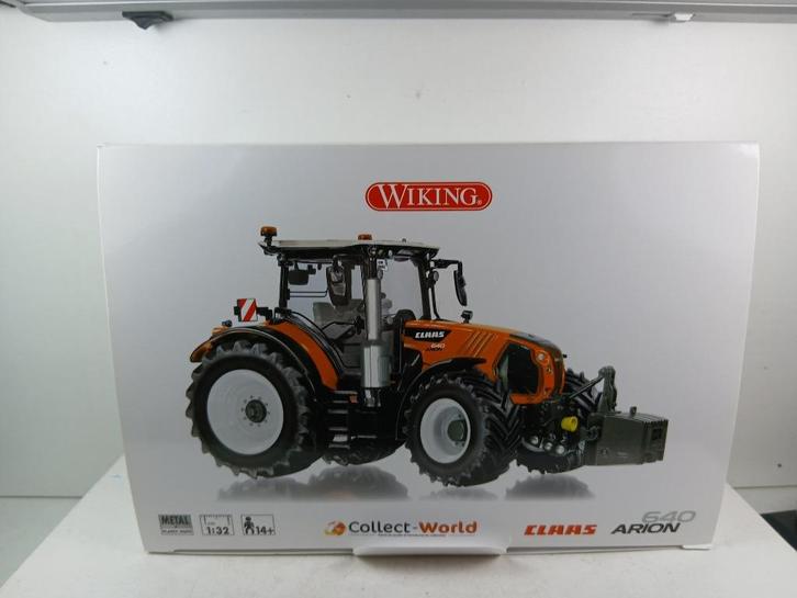 wiking 1/32 claas arion  640, Hobby en Vrije tijd, Modelauto's | 1:32, Zo goed als nieuw, Tractor of Landbouw, Overige merken