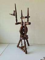 Prachtig miniatuur spinnewiel, Ophalen, Gebruikt, Spinnewiel
