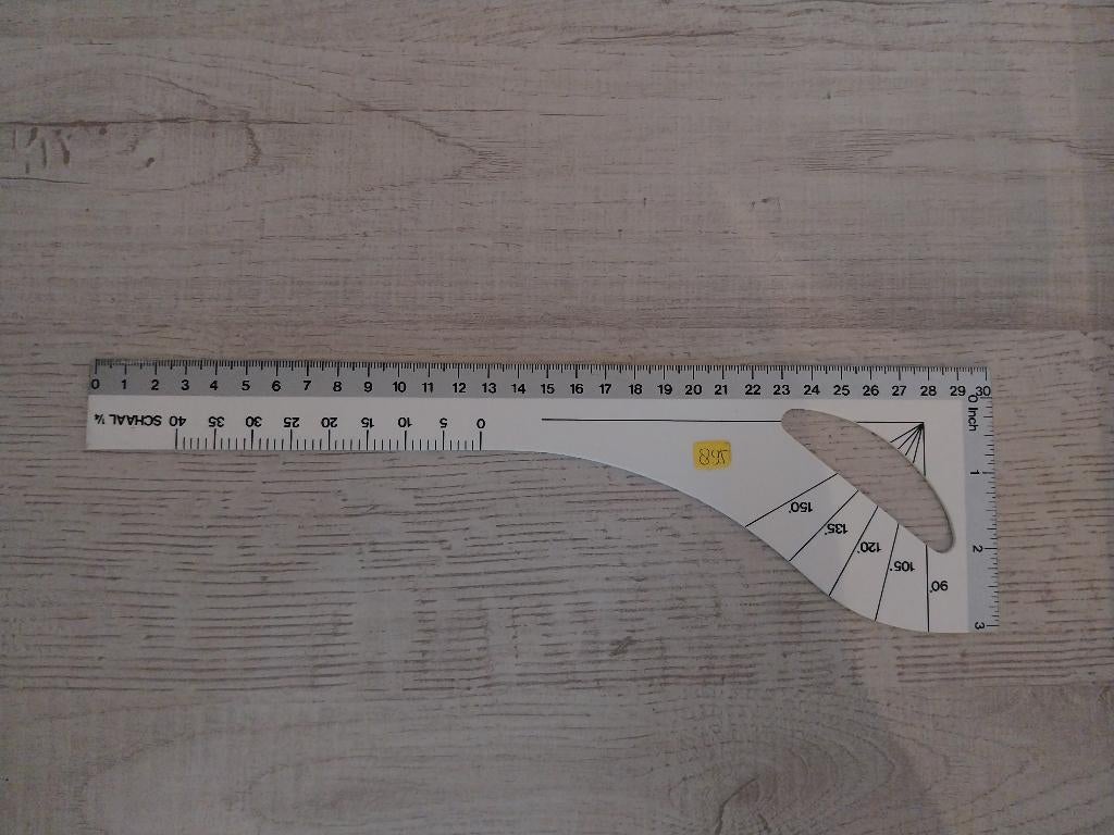 Schaal liniaal 30 cm NIEUW, Ophalen of Verzenden, Nieuw, Overige typen