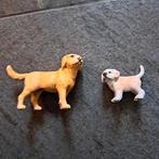 Twee leuke honden labrador ? Schleich, Ophalen of Verzenden, Gebruikt, Hond of Kat, Beeldje of Figuurtje
