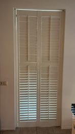 Shutters voor Tuindeur, Ophalen, Gebruikt, 200 cm of meer, Wit