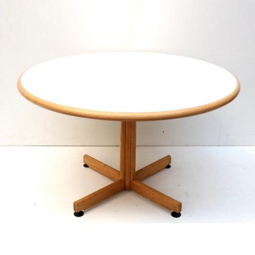 4x Ronde vintage design eettafel tafel jaren '60 '70 retro, Huis en Inrichting, Tafelonderdelen, Gebruikt, 50 tot 100 cm, Rechthoekig